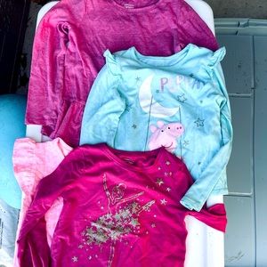 Lot of 4!!! Girls size 6 shirts!